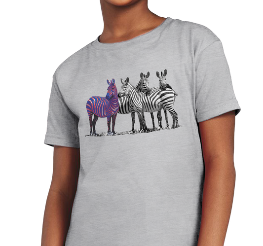 Youth T-Shirt, Heather Gray (100% cotton)