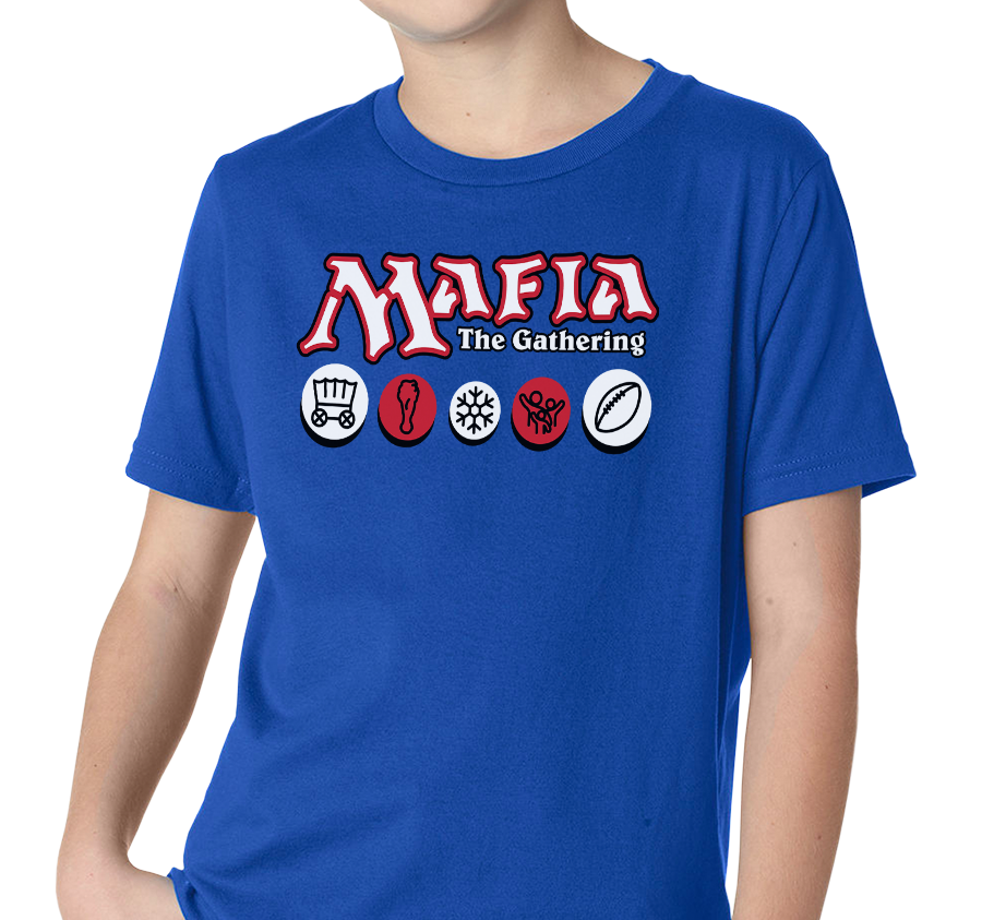 Youth T-Shirt, Royal (100% cotton)