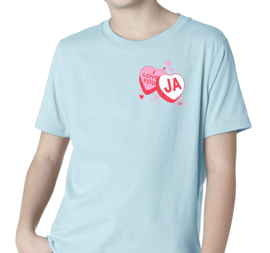 Youth T-Shirt, Light Blue (100% cotton)