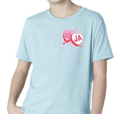 Youth T-Shirt, Light Blue (100% cotton)