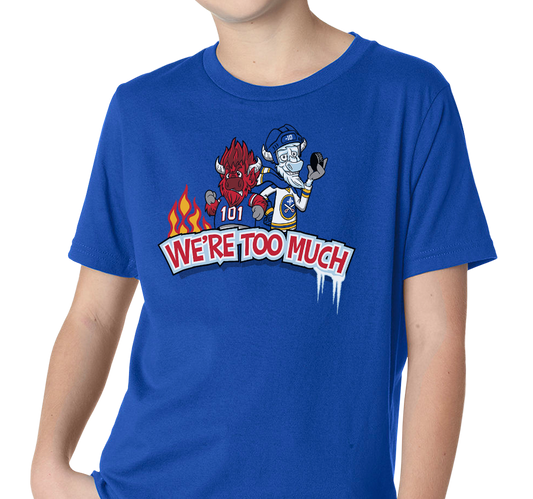 Youth T-Shirt, Royal (100% cotton)