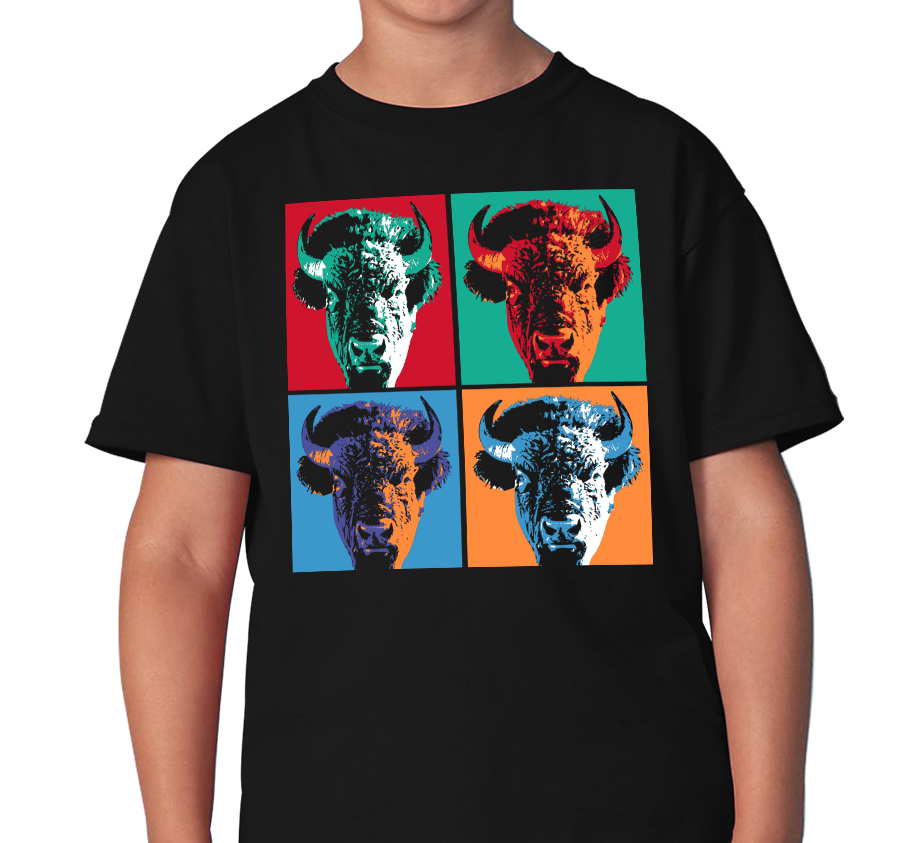 Youth T-Shirt, Black (100% cotton)