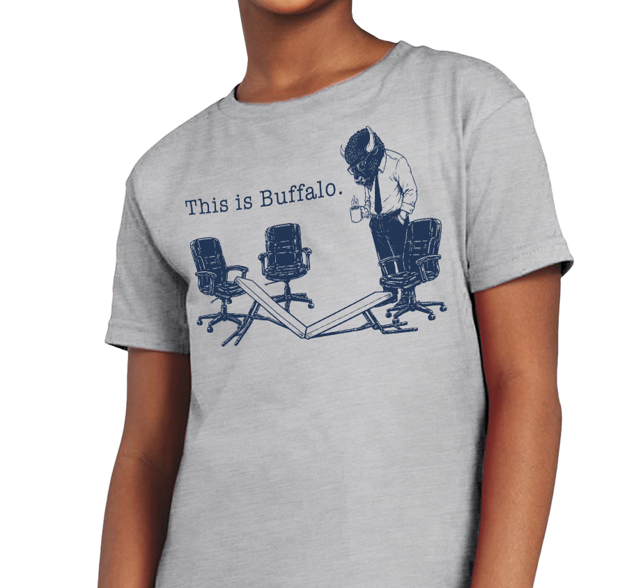 Youth T-Shirt, Heather Gray (90% cotton, 10% polyester)