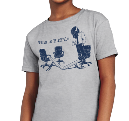 Youth T-Shirt, Heather Gray (90% cotton, 10% polyester)