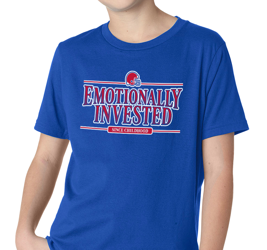 Youth T-Shirt, Royal (100% cotton)