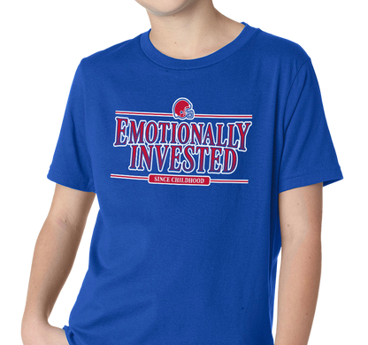 Youth T-Shirt, Royal (100% cotton)