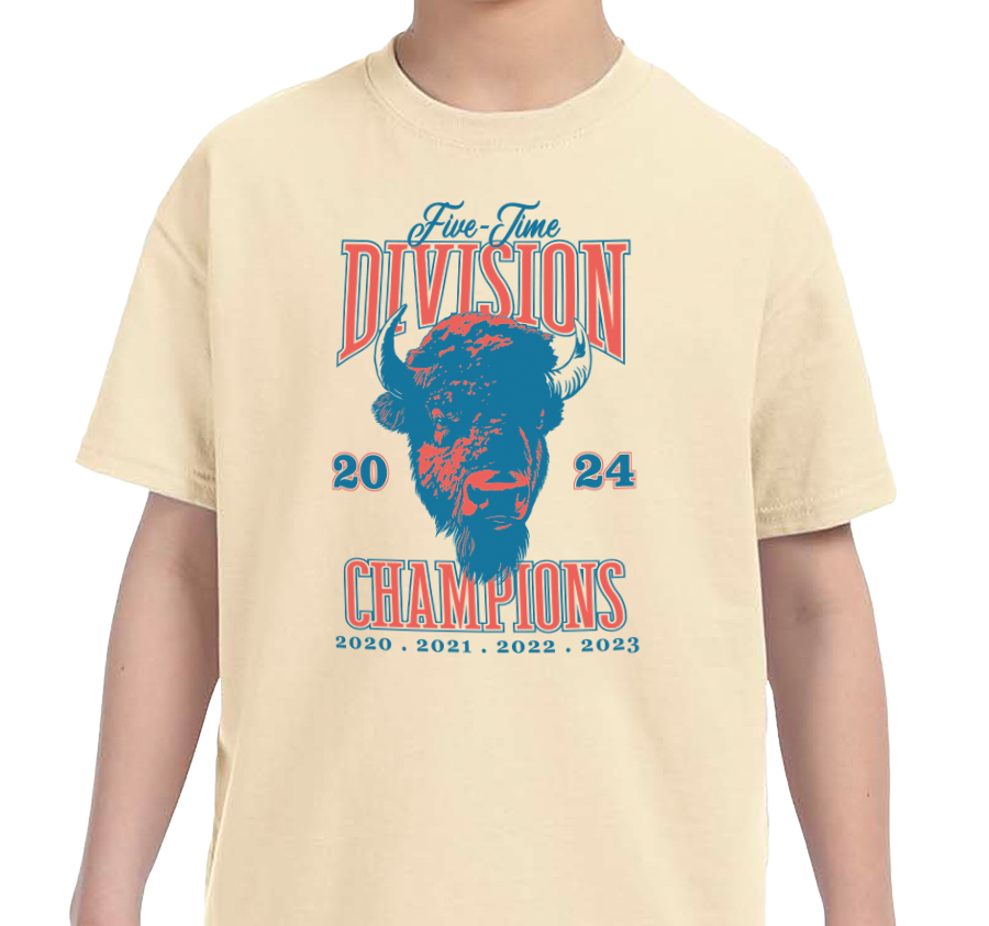 "Five-Time Champs" Youth T-Shirt