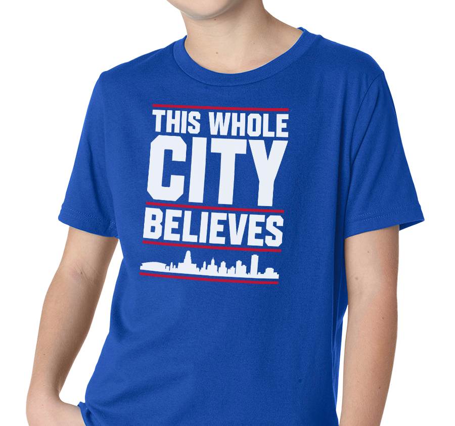 Youth T-Shirt, Royal (100% cotton)