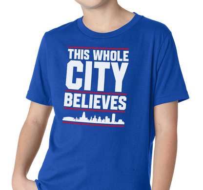 Youth T-Shirt, Royal (100% cotton)
