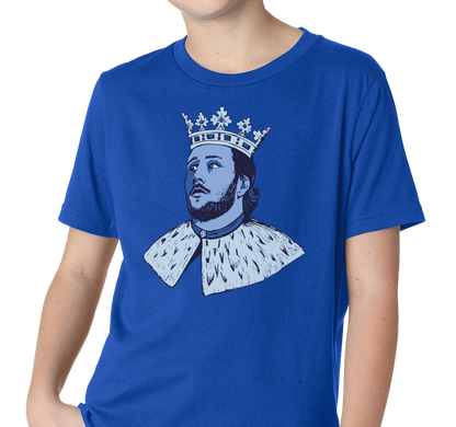 Youth T-Shirt, Royal (100% cotton)