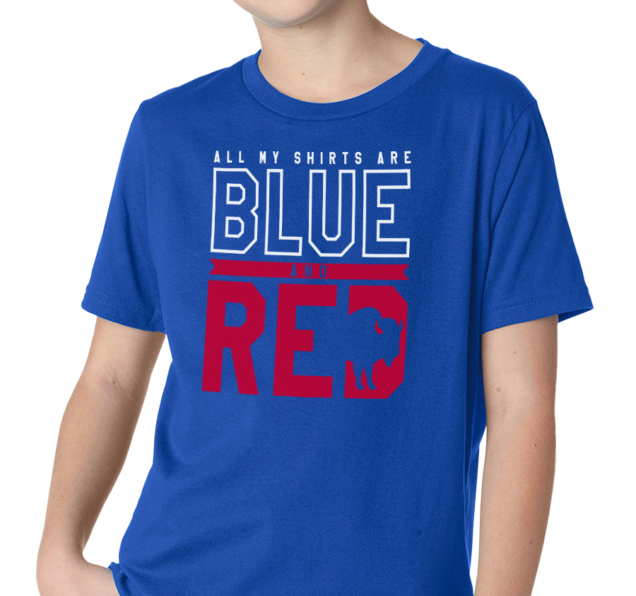 Youth T-Shirt, Royal (100% cotton)