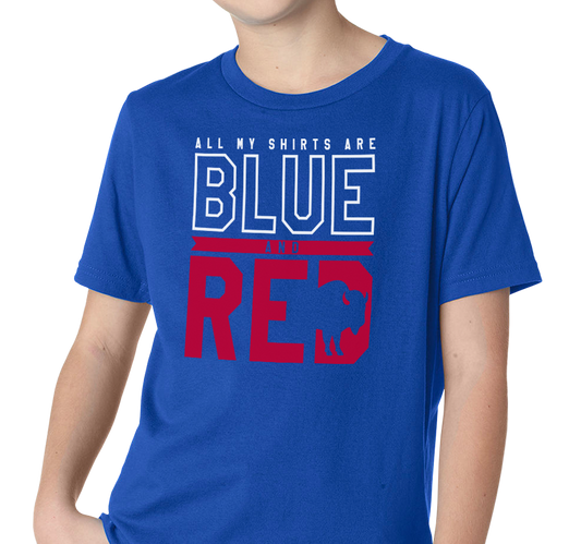 Youth T-Shirt, Royal (100% cotton)