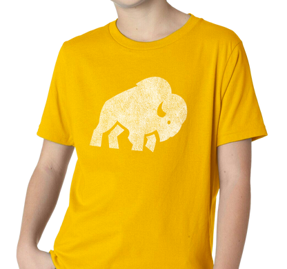 Youth T-Shirt, Gold (100% cotton)