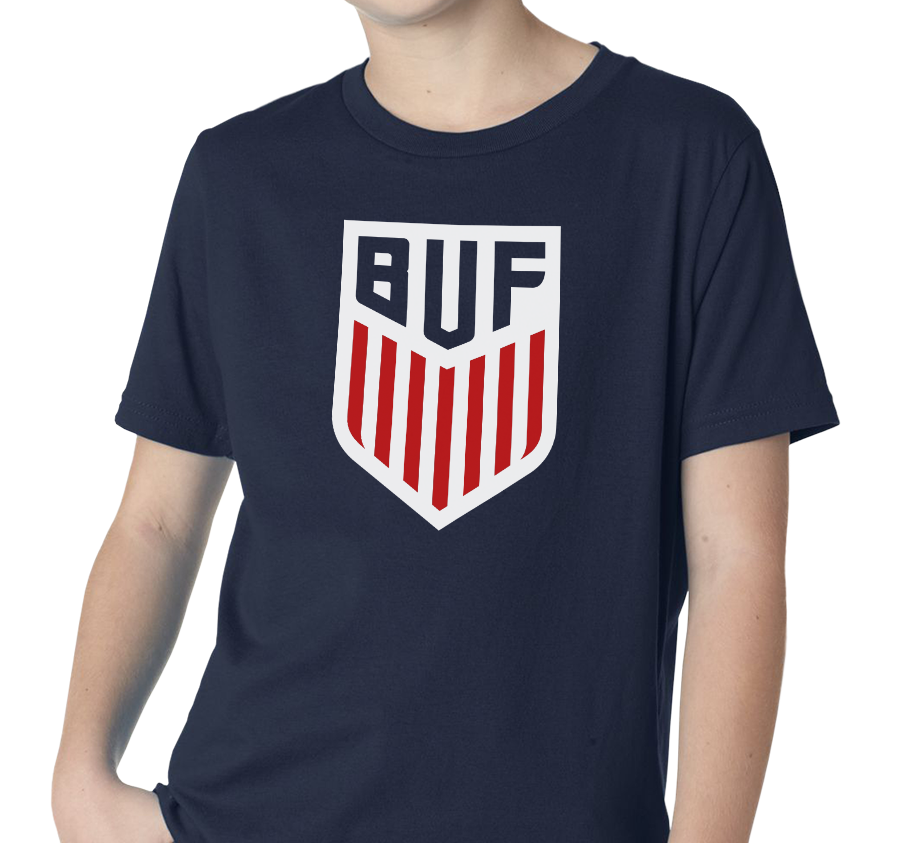 Youth T-Shirt, Navy (100% cotton)