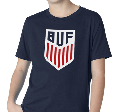 Youth T-Shirt, Navy (100% cotton)