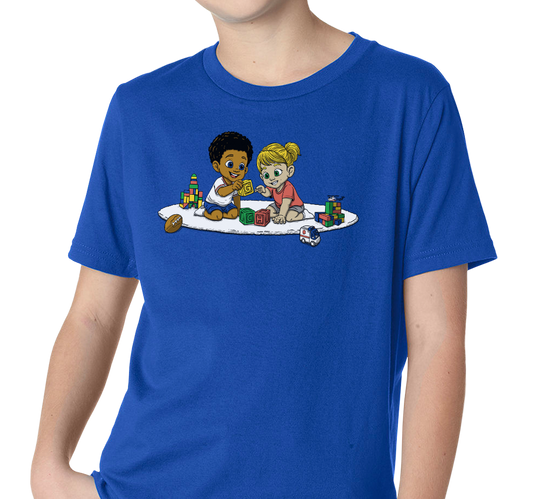 Youth T-Shirt, Royal (100% cotton)