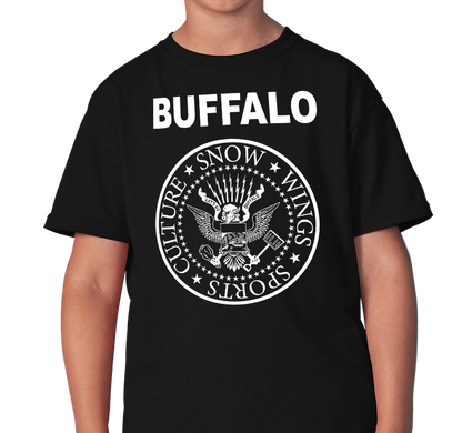 Youth T-Shirt, Black (100% cotton)