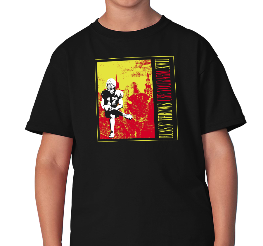 Youth T-Shirt, Black (100% cotton)