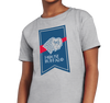 Youth T-Shirt, Heather Gray (90% cotton, 10% polyester)