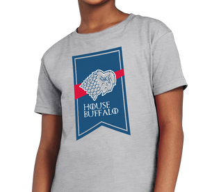 Youth T-Shirt, Heather Gray (90% cotton, 10% polyester)