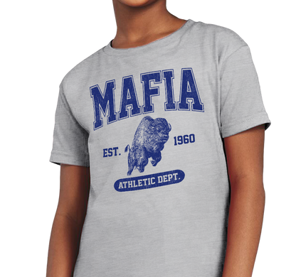 Youth T-Shirt, Heather Gray (90% cotton, 10% polyester)