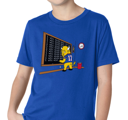 Youth T-Shirt, Royal (100% cotton)