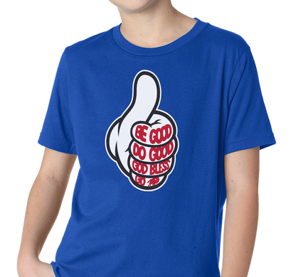 Youth T-Shirt, Royal (100% cotton)