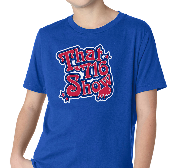 Youth T-Shirt, Royal (100% cotton)