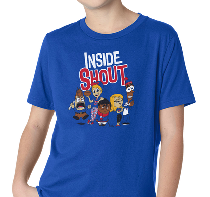 Youth T-Shirt, Royal (100% cotton)