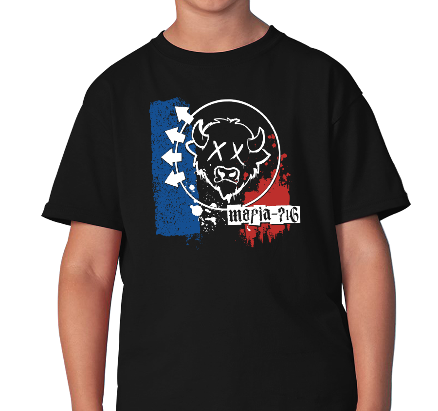 Youth T-Shirt, Black (100% cotton)