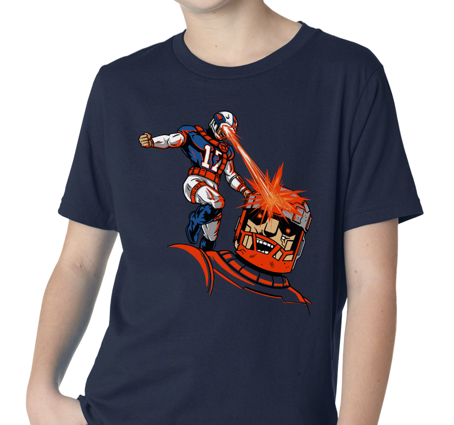 Youth T-Shirt, Navy (100% cotton)
