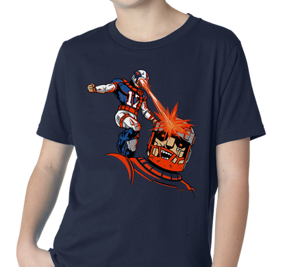 Youth T-Shirt, Navy (100% cotton)