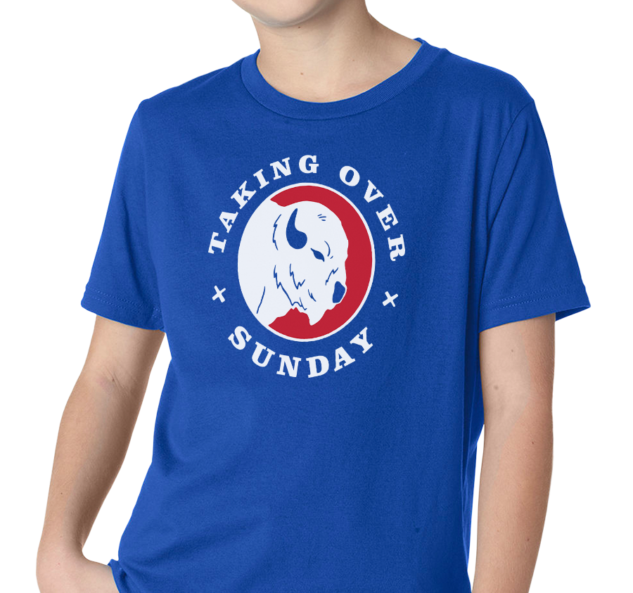 Youth T-Shirt, Royal (100% cotton)