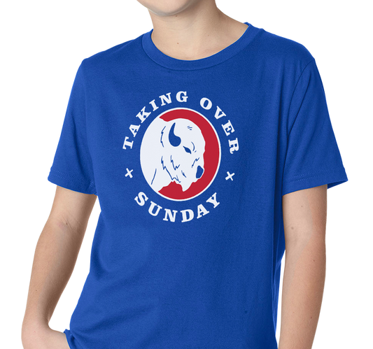 Youth T-Shirt, Royal (100% cotton)