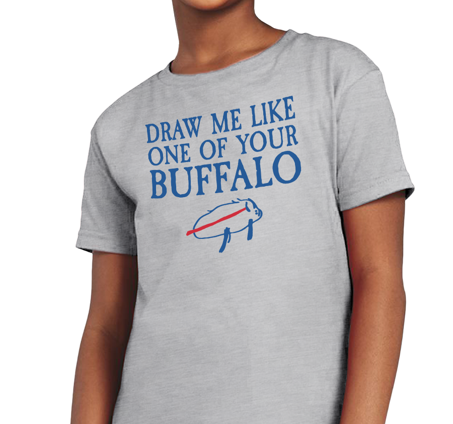 "Draw Me Like One of Your Buffalo" Youth T-Shirt