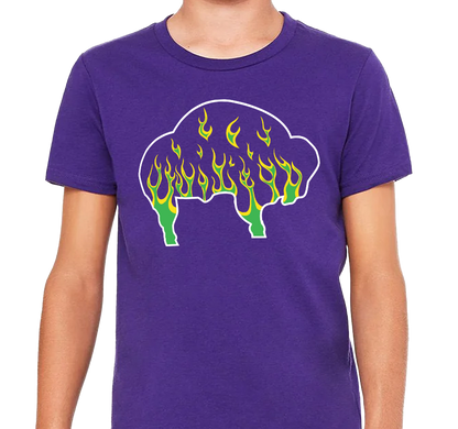 Youth T-Shirt, Purple (100% cotton)