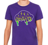 Youth T-Shirt, Purple (100% cotton)