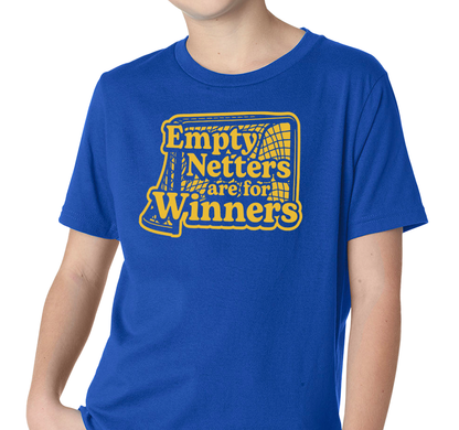 "Empty Netters are for Winners" Youth T-Shirt