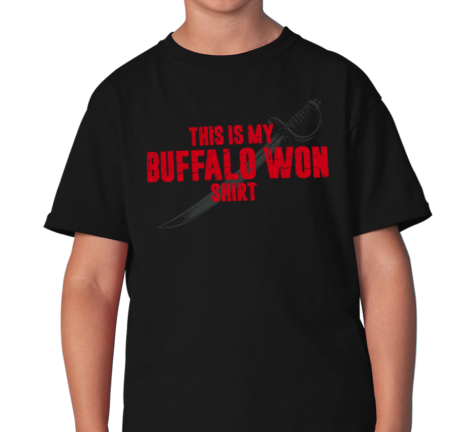"My Buffalo Won Shirt" Youth T-Shirt (multiple color options)