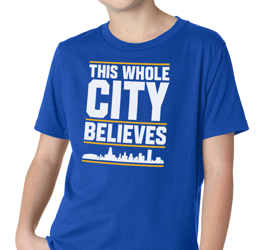 Youth T-Shirt, Royal (100% cotton)