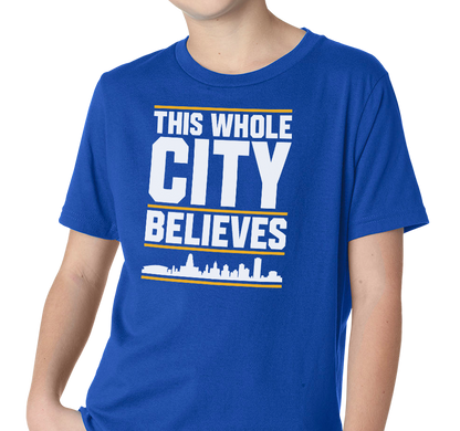 Youth T-Shirt, Royal (100% cotton)