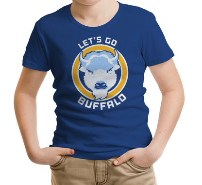 "Let's Go Buffalo" Youth T-Shirt (multiple color options)