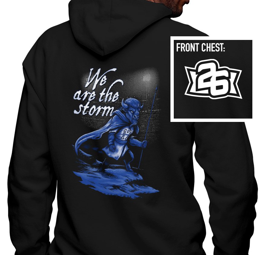 "We are the Storm" Zip-Up Hoody