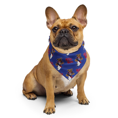 "Mafia Mutts" 2023 All-over Print Bandana: Royal