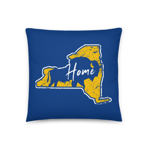 Comeback: "Home" (Yellow) Pillow 18x18