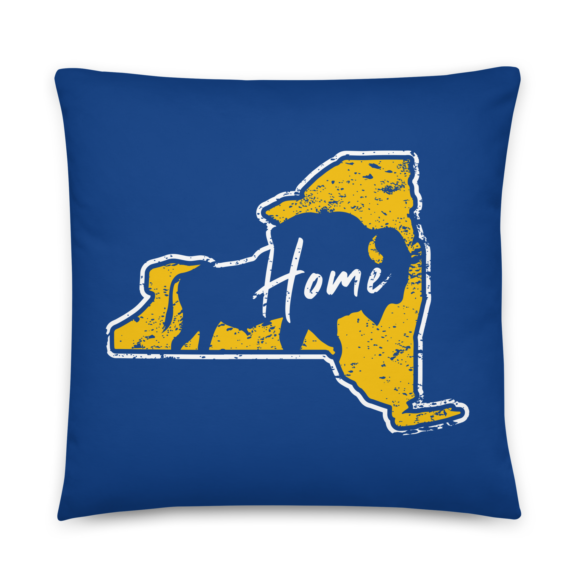 Comeback: "Home" (Yellow) Pillow 22x22 back