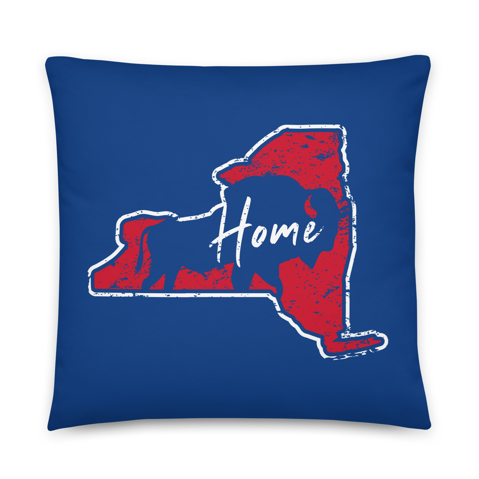 Comeback: "Home" (Red) Pillow 22x22 back