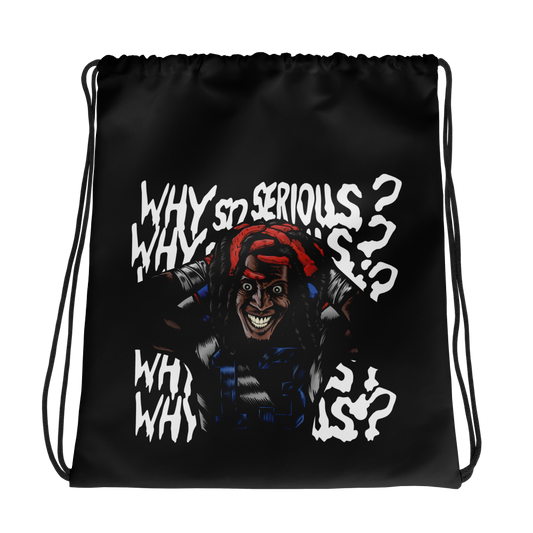 "Why So Serious?" Drawstring Bag
