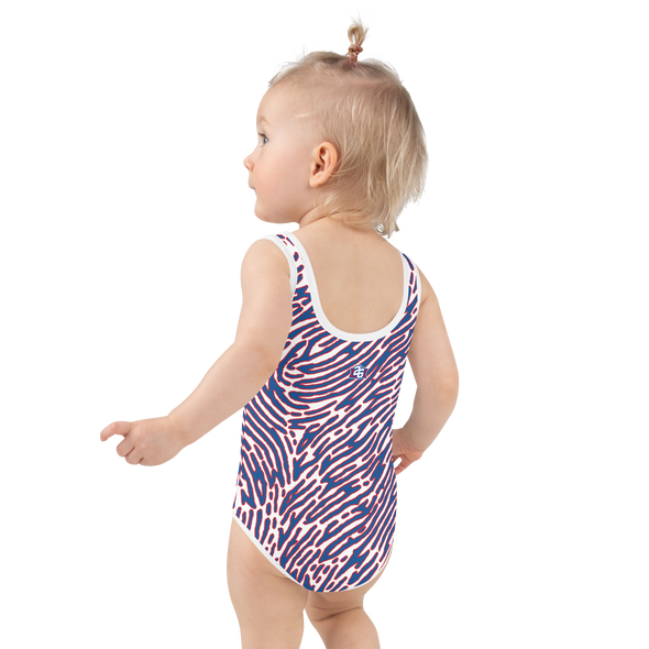 Summer 2024 Collection: "Mafia Prints" All-Over Print Kids Swimsuit