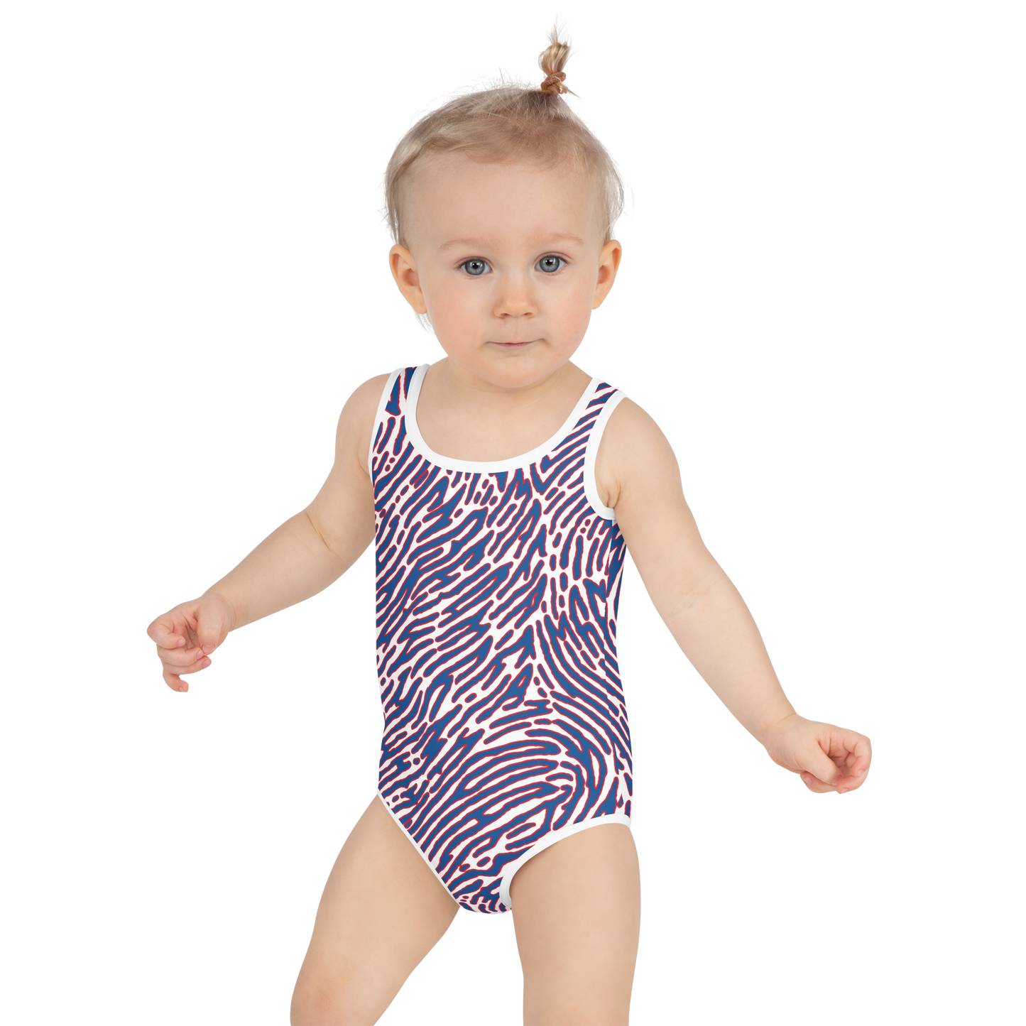 Summer 2024 Collection: "Mafia Prints" All-Over Print Kids Swimsuit